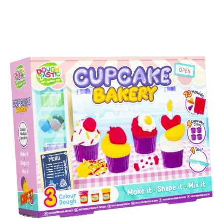 Dough Tastic Cupcake Bakery Playset – 3 st