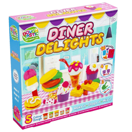 Dough Tastic Glow-in-the-Dark Dough – 3 st