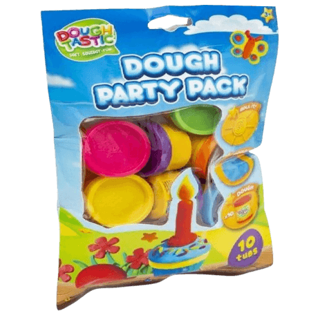 Dough Tastic Dough Party Pack – 10 st