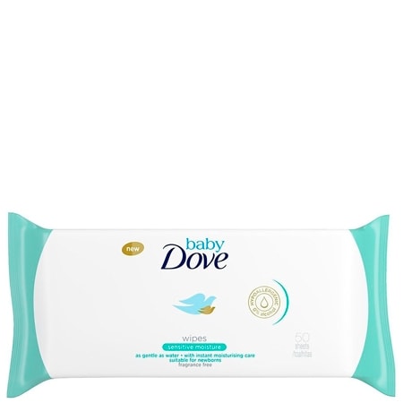 Dove Baby Sensitive Våtservetter - 50 st