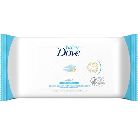Dove Baby Våtservetter - 50 st