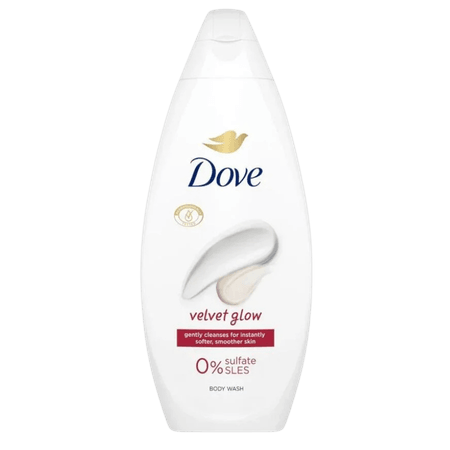 Dove Velvet Glow Body Wash – 225 ml