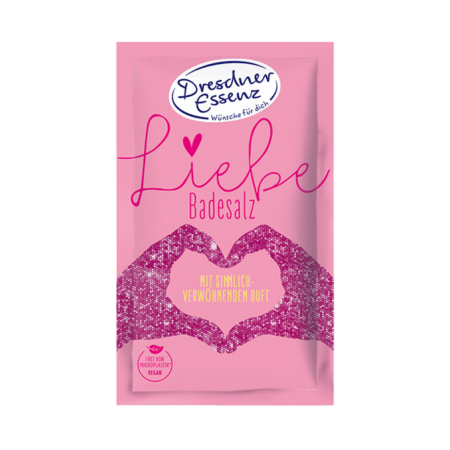 Dresdner Essenz Liebe badsalt - 60g