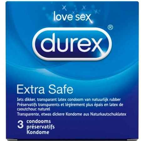 Durex Extra Safe Kondomer 3 st