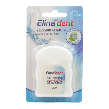 Elina Med Dent Mint tandtråd - 75 m