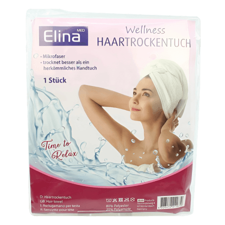 Elina Hårhandduk i mikrofiber - 1 st.