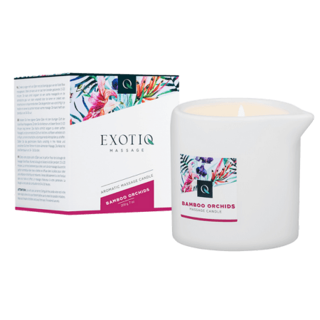 Exotiq Massageljus Bambu Orkidéer - 200g