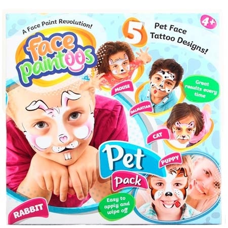 Face Paintoos Pet Pack - 5 st