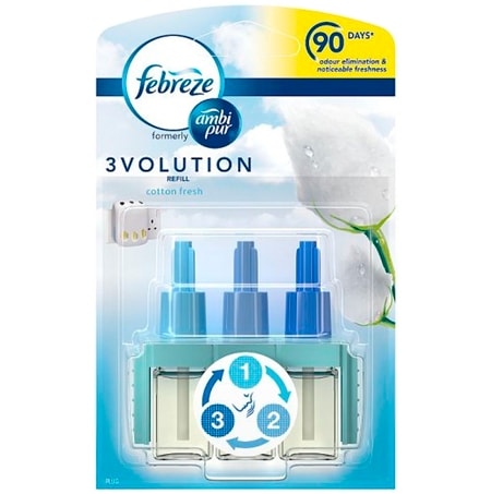 Febreze 3volution Cotton Fresh Refill - 20 ml