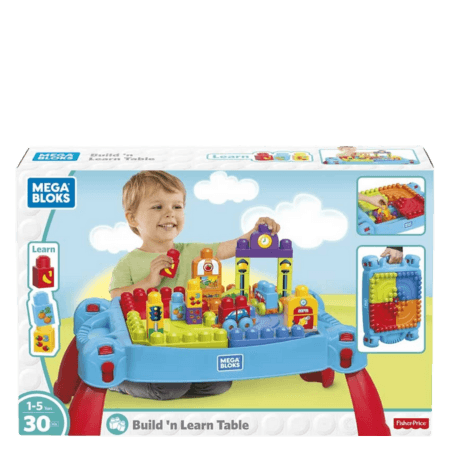 Fisher-Price Mega Bloks Bygg & Lär Aktivitetsbord
