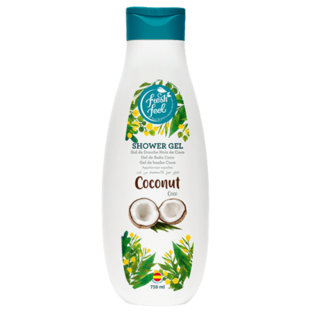 Fresh Feel Coconut Shower Gel – 750ml