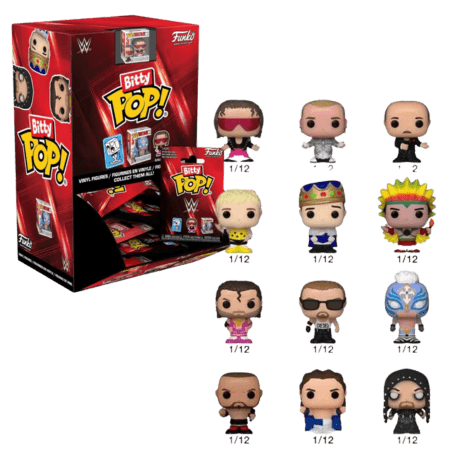 Funko Bitty Pop WWE Minifigurer – Assorterade