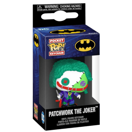 Funko Pocket Pop Patchwork Joker Nyckelring