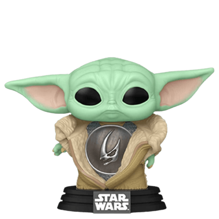 Funko Pop Star Wars Grogu med Rustning Figur