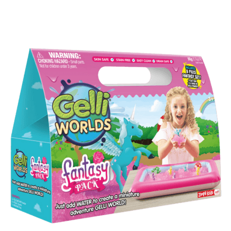 Gelli Worlds Fantasy Pack Sensoriskt Lekset