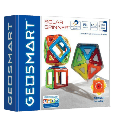 GeoSmart Solar Spinner Magnetic Set – 23 Pcs