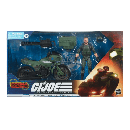 G.I. JOE Figur Classified Series Cobra Island Alvin BREAKER Kibbey RAM Cycle
