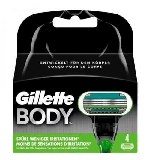 Gillette Body - 4-pack