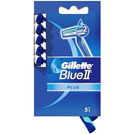 Gillette Engångsskrapor Blå II 5 st