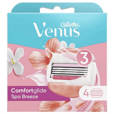 Gillette Venus Comfortglide Spa Breeze rakblad 4 st