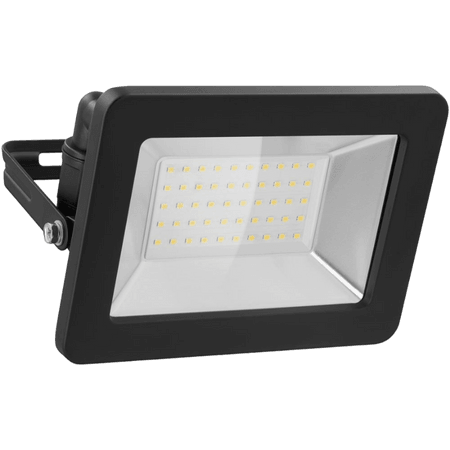 Goobay LED-strålkastare för utomhusbruk 50W Svart