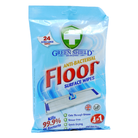 Green Shield Anti-Bacterial Golvdukar - 24 st