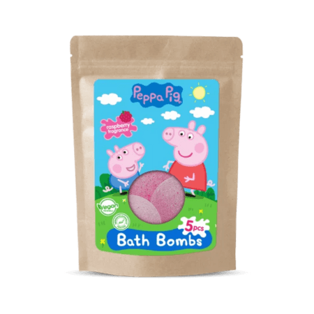 Gurli Gris Raspberry Bath Bombs - 5 st