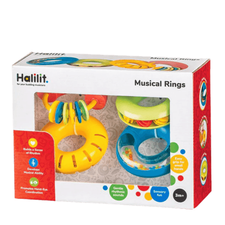 Halilit Musikringar Baby Skallra Set