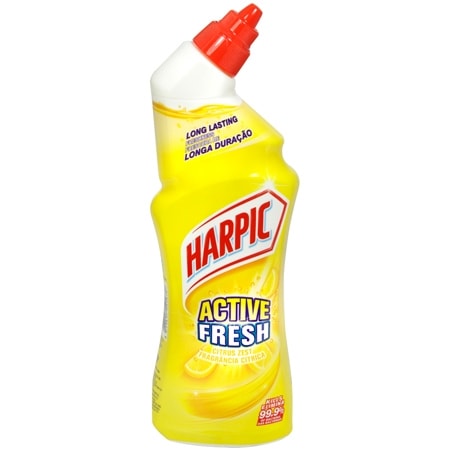 Harpic Active Fresh Citrus Toalettrengöring - 750ml