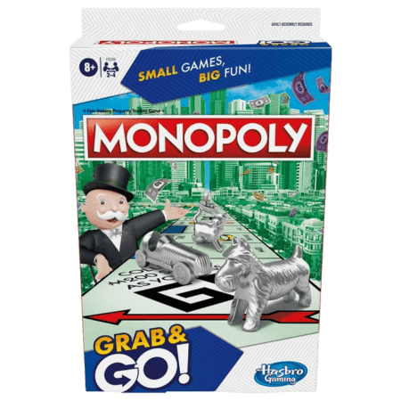 Hasbro Monopoly Grab & Go Resespel