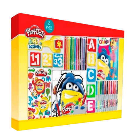Play-Doh Art & Activity Mega Box - 67 delar