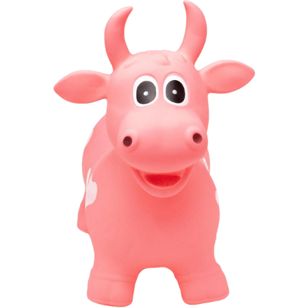 Hippy Skippy studsdjur - rosa ko