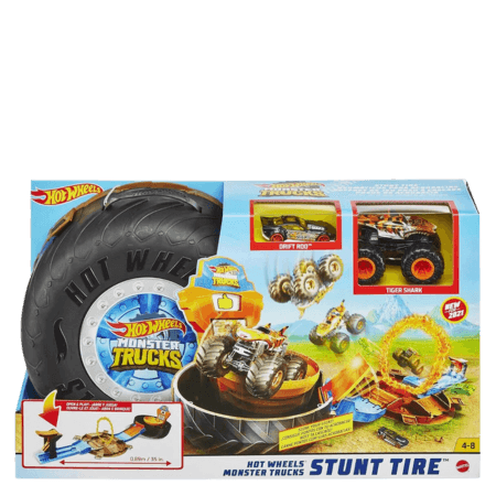 Hot Wheels Monster Trucks Tire Playset