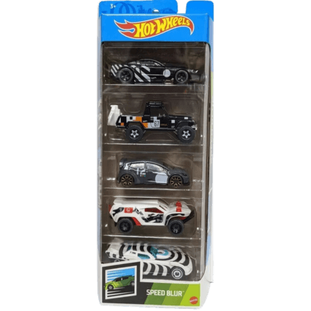 Hot Wheels Speed Blur 5-pack
