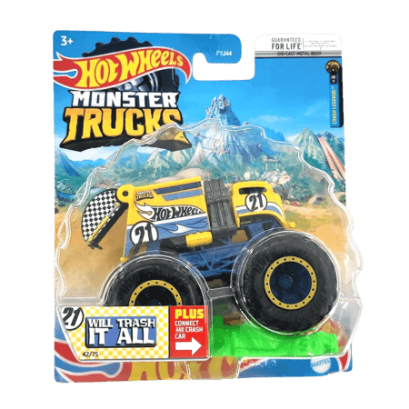 Hot Wheels Will Trash It All 1:64 Monster Truck
