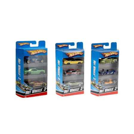 How Wheels 1:64 3-pack - Assorterade