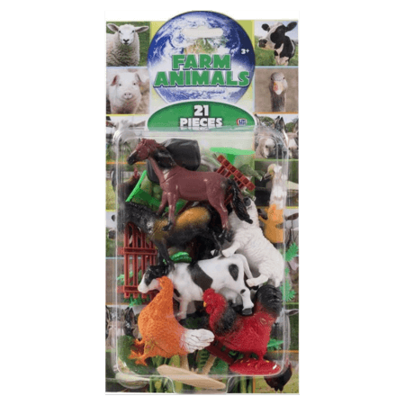 HTI Farm Animals Figures - 21 stuks