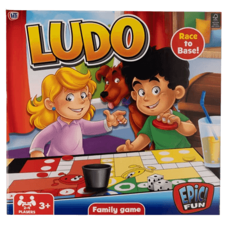 HTI Ludo Traditional Family Board Game