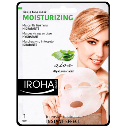 Iroha Moisturising Aloe Sheet Mask - 1 st