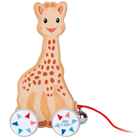 Janod Sophie La Girafe Dragleksak