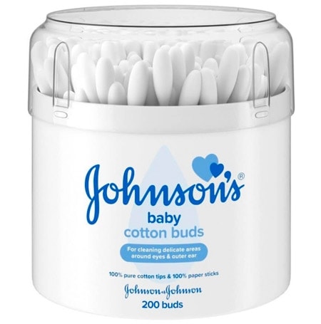 Johnson's Baby Bomullspinnar - 200 st