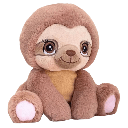 Keel Toys Keeleco Sloth Mjuk Plyschleksak – 16 cm