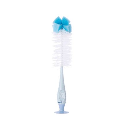 Kikka Boo 2-in-1 Bottle & Teat Brush – Blå