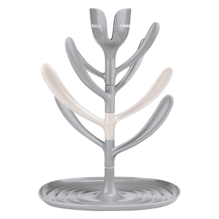 Kikka Boo Bottle Drying Rack Tree – Grå
