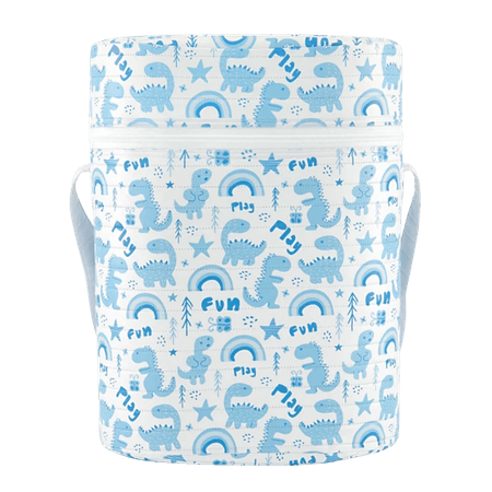 Kikka Boo Insulated Twin Bottle Carrier – Blå