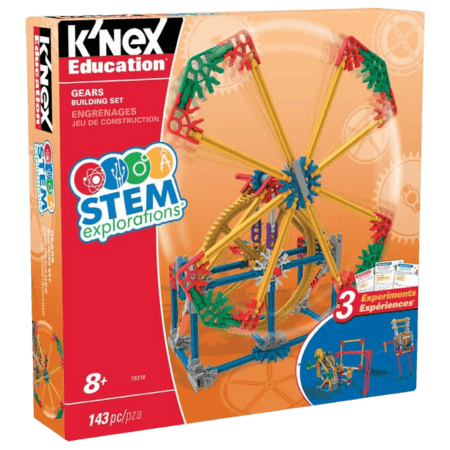 K’NEX Education Kugghjul Byggset – 143 delar