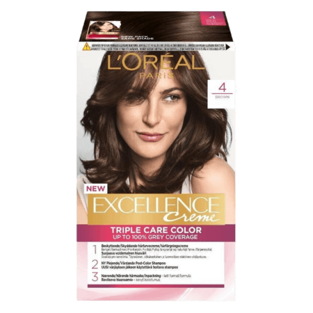L'Oreal Excellence Natural Mörkbrun 4