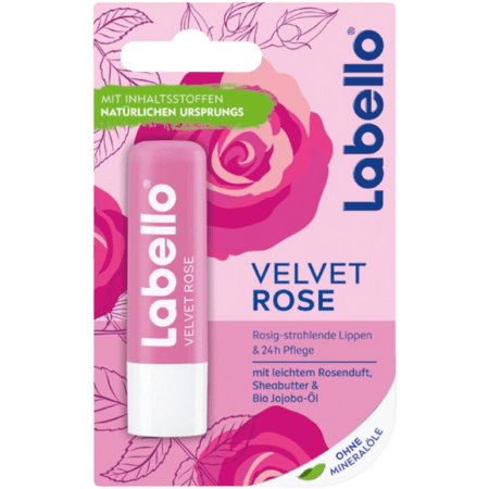 Labello Velvet Rose läppbalsam