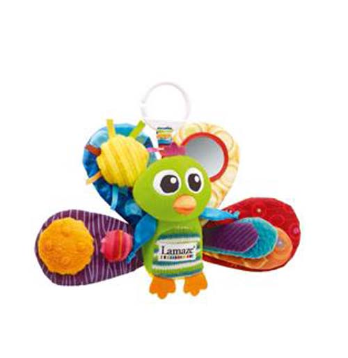 Lamaze Jacques påfågeln Rangle