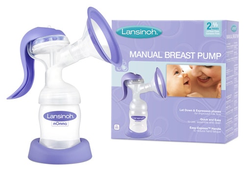 Lansinoh Manuell Bröstpump